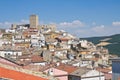 Panoramic view of Deliceto. Puglia. Italy.