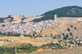 Panoramic view of Deliceto. Puglia. Italy.