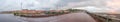 Panoramic view of Dieppe in Normandy, France Royalty Free Stock Photo