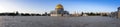 Panoramic view Dome of the Rock Mosque of Jerusalem