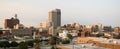 Panoramic View Downtown Omaha Nebraska City Skyline Royalty Free Stock Photo