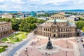 Semper Opera House in Dresden Royalty Free Stock Photo