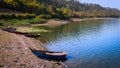 Panoramic view of dudhani lake, India