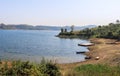 Panoramic view of dudhani lake, India