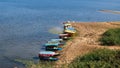 Panoramic view of dudhani lake, India