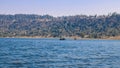 Panoramic view of dudhani lake, India