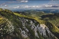 Panoramic View from Eagles Rock in Kopaonik Mountains