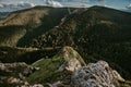 Panoramic View from Eagles Rock in Kopaonik National Park