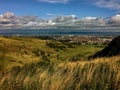 A panoramic view of Edinburg from Arthurs Seat