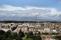 A panoramic view of Edinburgh Royalty Free Stock Photo