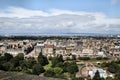 A panoramic view of Edinburgh Royalty Free Stock Photo