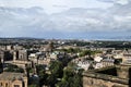 A panoramic view of Edinburgh Royalty Free Stock Photo