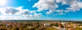 Panoramic view of Edirne from the minaret of Selimiye Mosque