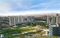 The panoramic view of the entire city of Ulaanbaatar, mongolia