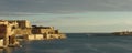 Panoramic View at the Entrance of la Valetta Harbour, Malta