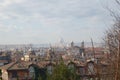 A panoramic view of the eternal city, Rome, Italy.