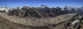 Panoramic view of Everest Mountain Range from Gokyo Ri, Nepal