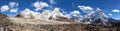 Everest Kala Patthar Nuptse Nepal Himalayas mountains Royalty Free Stock Photo