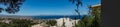 Panoramic view ew to the city of Chania on the island of Crete in Greece
