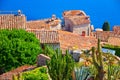 Panoramic view of  Eze Village, French Riviera, Frankreich Royalty Free Stock Photo