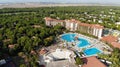 Panoramic view on family resort hotel in Belek, Antalya