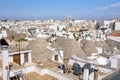 Panoramic view of Alberobello town