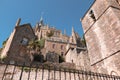 Panoramic view of famous Le Mont Saint-Michel Royalty Free Stock Photo