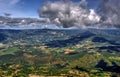 Panoramic view of Farinha mountain in Mondim de Basto