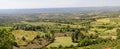 Panoramic view of farmland in portugal