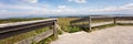 Panoramic view from the Feldberg down into the valley. Highest mountain in the Black Forest. Germany Royalty Free Stock Photo