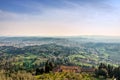 Panoramic view of Firenze from Fiesole Royalty Free Stock Photo