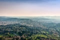 Panoramic view of Firenze from Fiesole Royalty Free Stock Photo