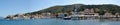 Panoramic view of Fiscardo Royalty Free Stock Photo