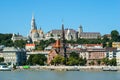 Panoramic view of Fishermen's bastion in Budapest