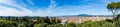 Panoramic view of Florence on a beautiful day, Tuscany, Italy Royalty Free Stock Photo