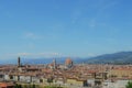 Panoramic view of Florence Royalty Free Stock Photo