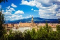 Panoramic view Florence Firenze, Tuscany, Italy Royalty Free Stock Photo