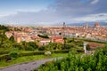 Panoramic view of Florence Royalty Free Stock Photo