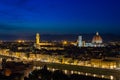 Panoramic view of Florence from Piazzale Michelangelo, Tuscany