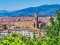 Basilica of Santa Croce, Florence, Tuscany, Italy Royalty Free Stock Photo