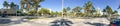 Panoramic view of Fort Lauderdale parking along beach promenade, Florida Royalty Free Stock Photo