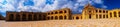 Panoramic view of Fort Manoel Square in Malta