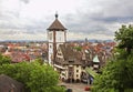 Panoramic view of Freiburg im Breisgau. Germany Royalty Free Stock Photo