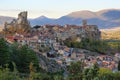 Panoramic view of Frias, Burgos, Spain Royalty Free Stock Photo