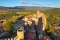 Panoramic view of Frias, Burgos, Spain Royalty Free Stock Photo