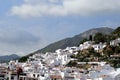 Panoramic view of Frigiliana - Spanish white village Andalusia