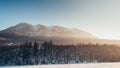 The Piatra Craiului Mountain range in the Southern Carpathians, Romania.