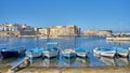 Panoramic View Of Gallipoli Harbour And Medieval Castle Royalty Free Stock Photo