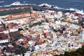 Panoramic view of Garachico town in Tenerife