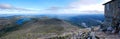 Panoramic view from Gaustatoppen